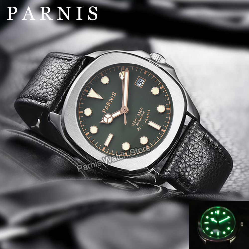 Minute Repeater Watch - Parnis 39mm Mens Wristwatch Stainless Steel