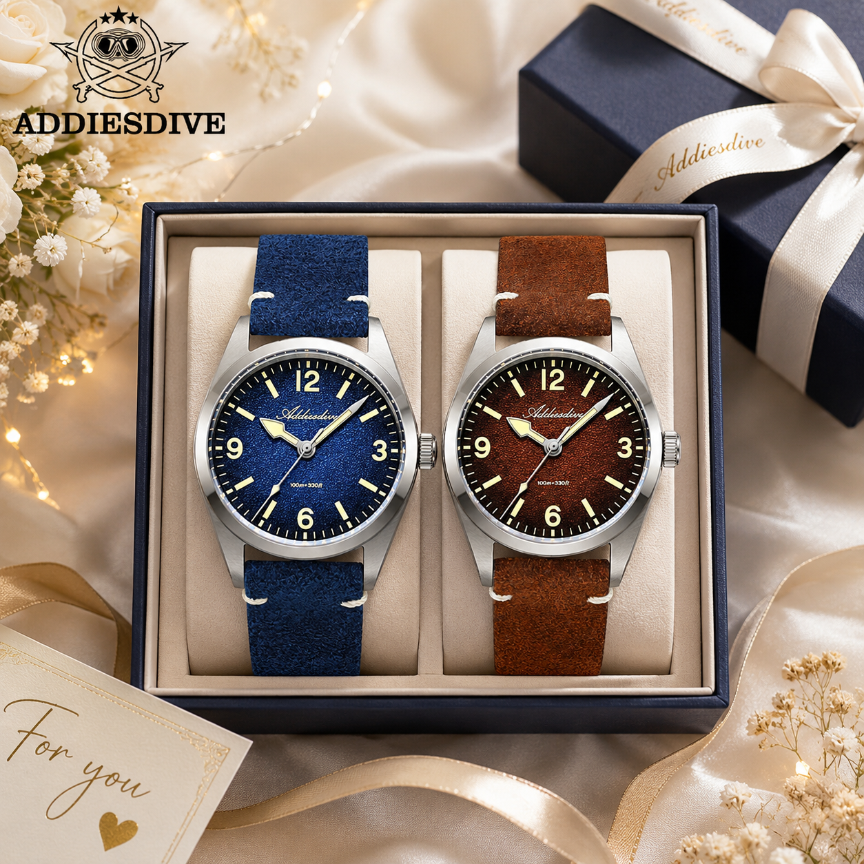 Luxury Watch In Usa - ADDIESDIVE 36MM 200M Waterproof Sapphire Glass