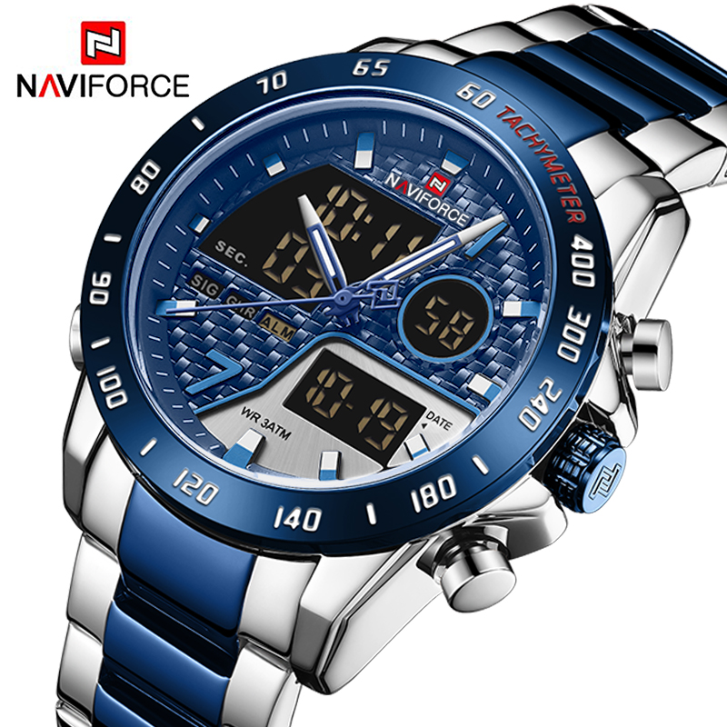Luxury Watch Zone - NAVIFORCE Digital Watches for Men Luxury