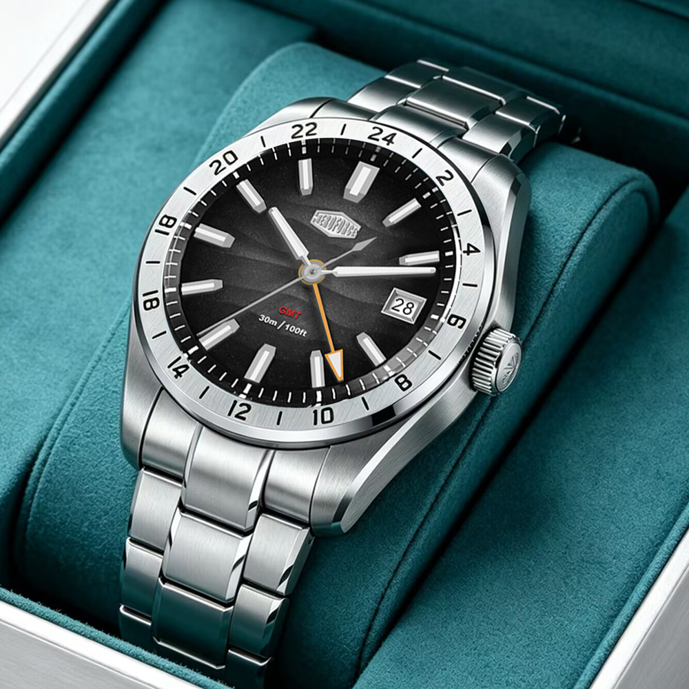 Luxury Watch Zone - Quality Original GMT Wristwatch Men 30M