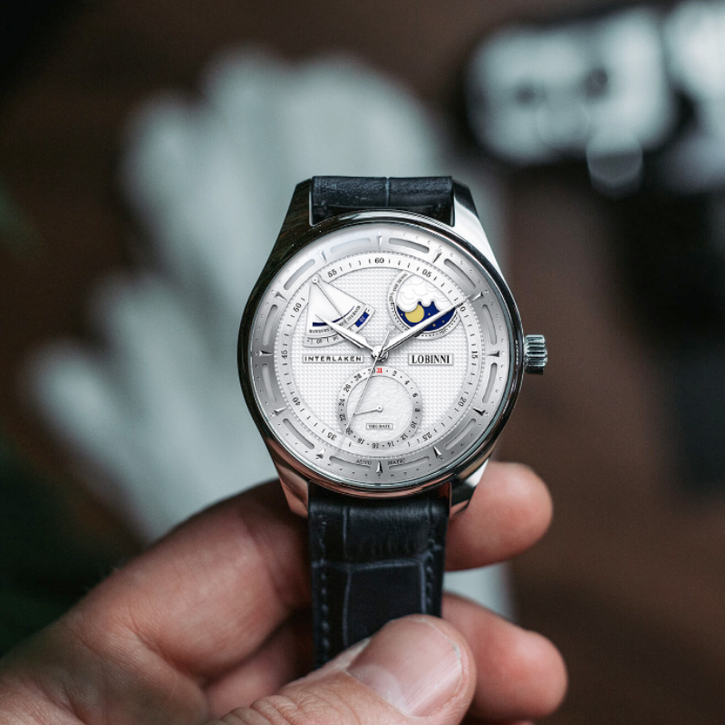 Lobinni Moon Phase Seagull Wat - Minute Repeater Watch reseña y precio