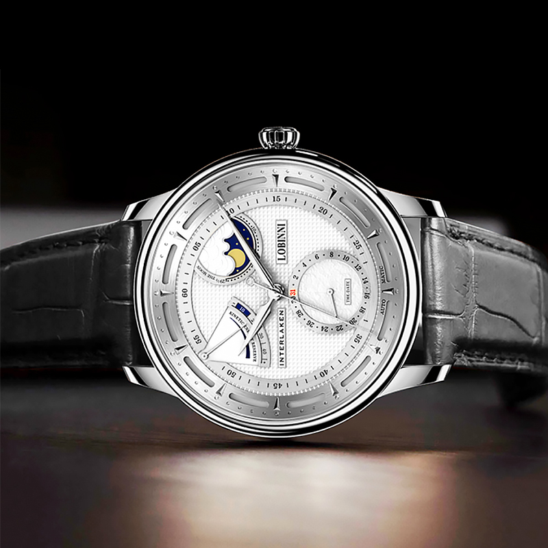 Lobinni Moon Phase Seagull Wat - Minute Repeater Watch reseña y precio