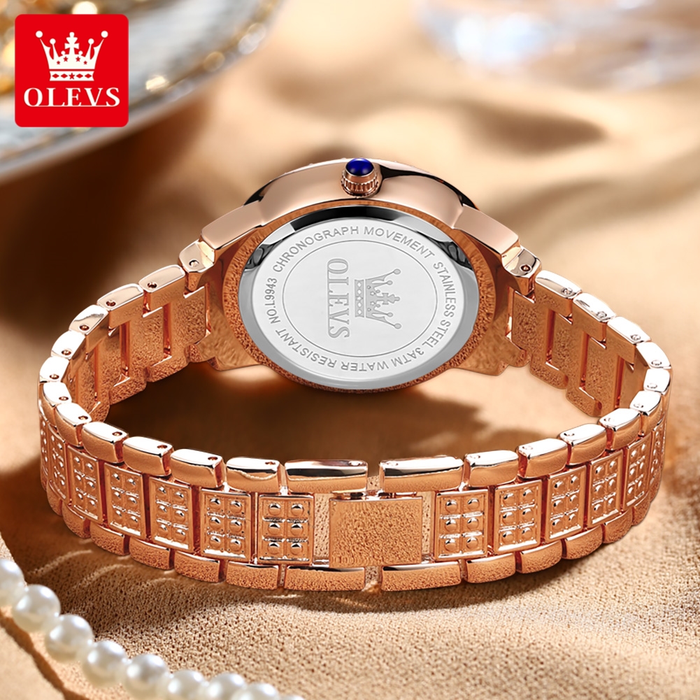 OLEVS Luxury Fashion ladies' w - Luxury Watch In Usa reseña y precio