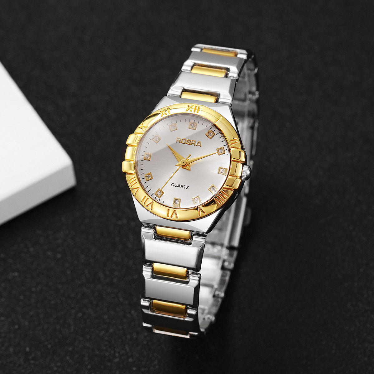 Luxury Rhinestone Women Quartz - Luxury Watch Organizer reseña y precio