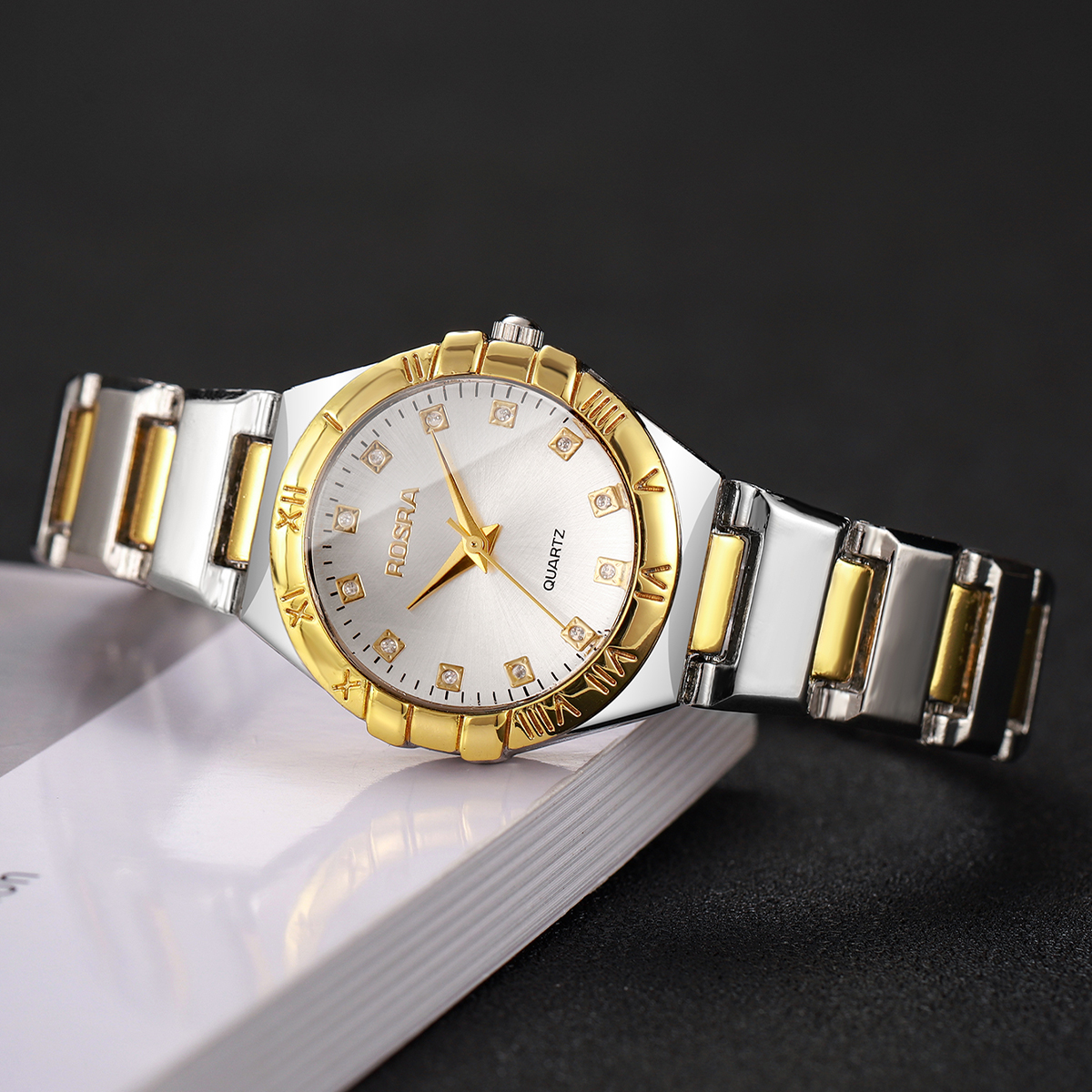 Luxury Rhinestone Women Quartz - Luxury Watch Organizer reseña y precio