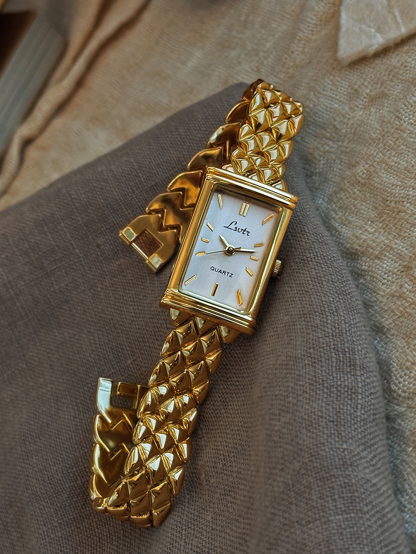 1 New Gold-Colored French High - Luxury Watch Life reseña y precio