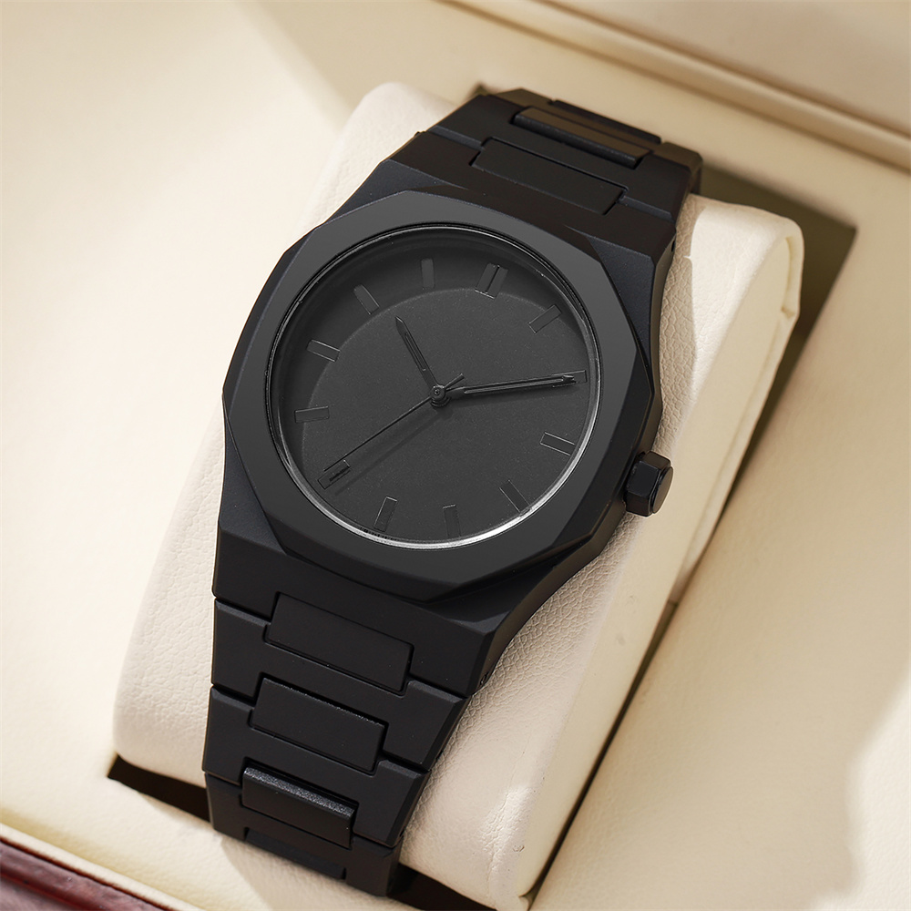 Men's Fashion Simple Black Lar - Luxury Watch Ap reseña y precio