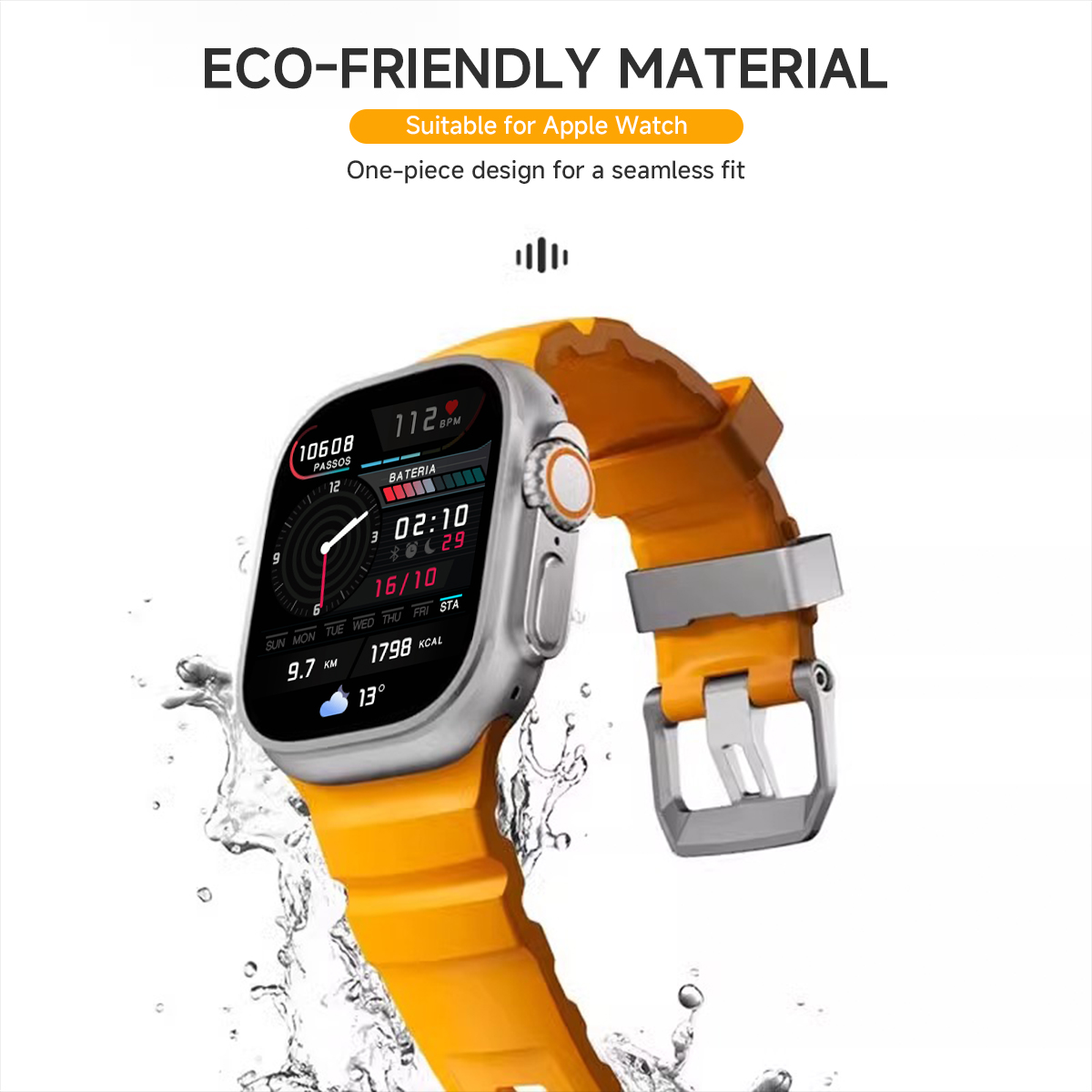 Case+Strap 2IN1 for Apple Watc - Luxury Watch Ap reseña y precio