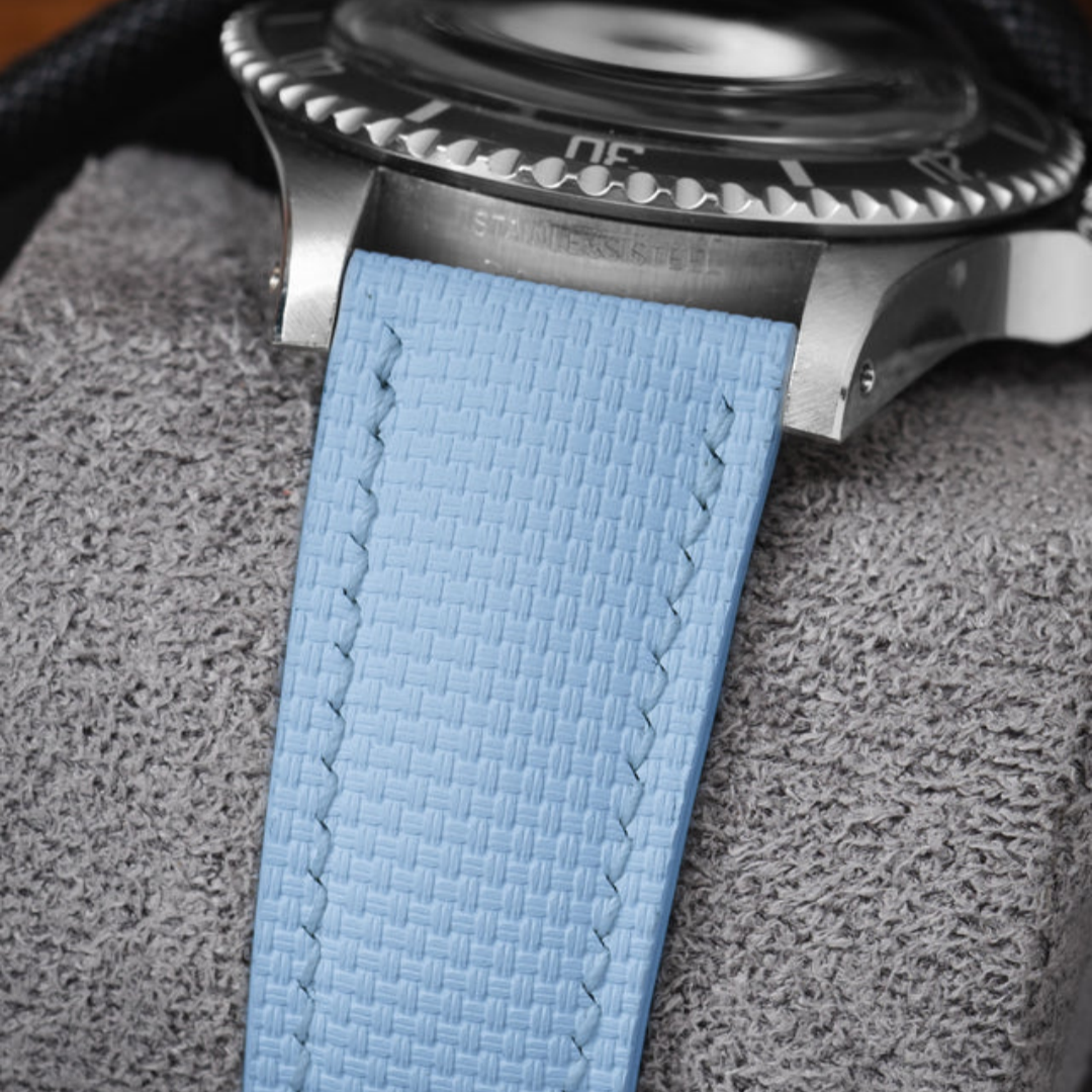 20 21 22mm Sailcloth FKM Rubbe - Luxury Watch Jaeger Lecoultre reseña y precio