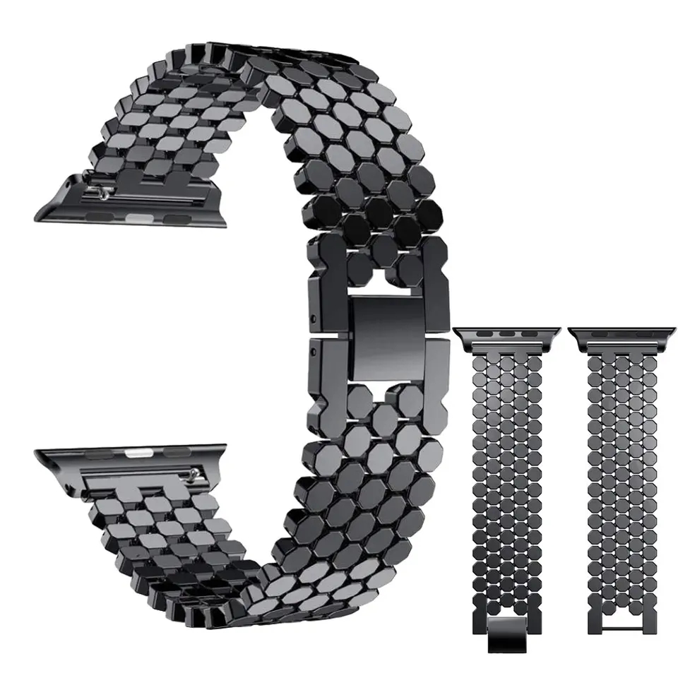 Stainless Steel Strap For Appl - Luxury Watch Ap reseña y precio