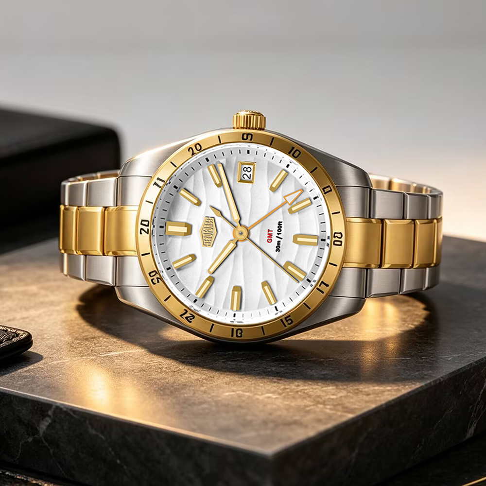 Quality Original GMT Men Clock - Luxury Watch Organizer reseña y precio