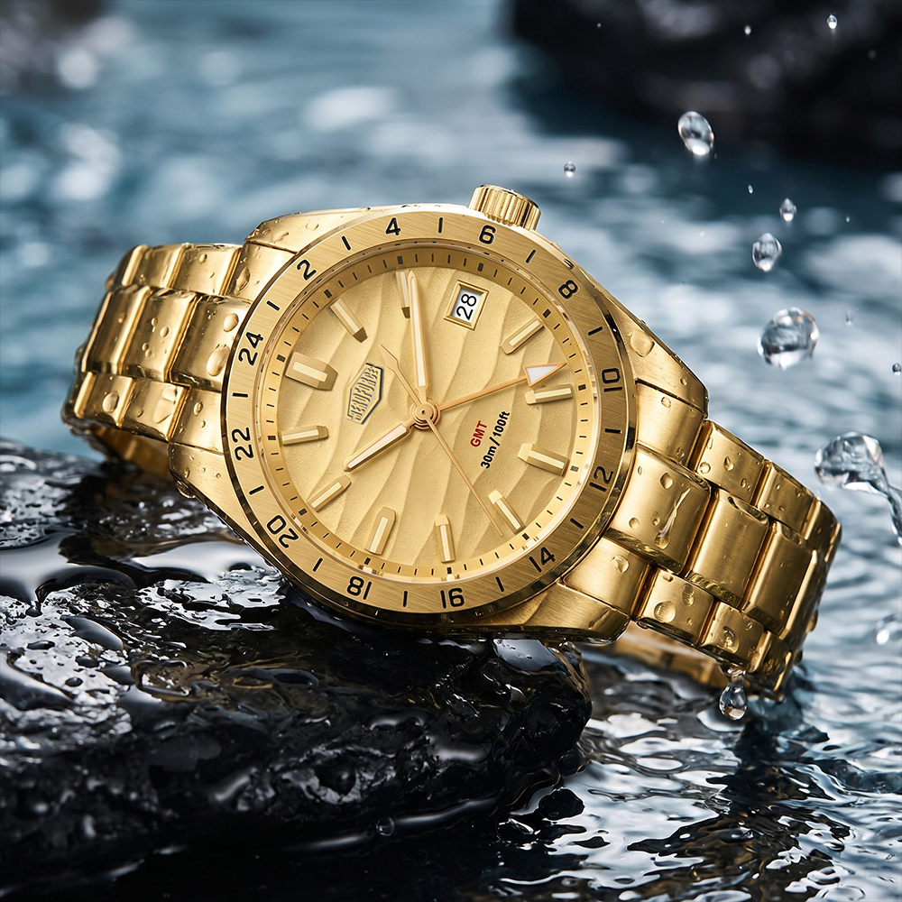 Quality Original GMT Men Clock - Luxury Watch Organizer reseña y precio