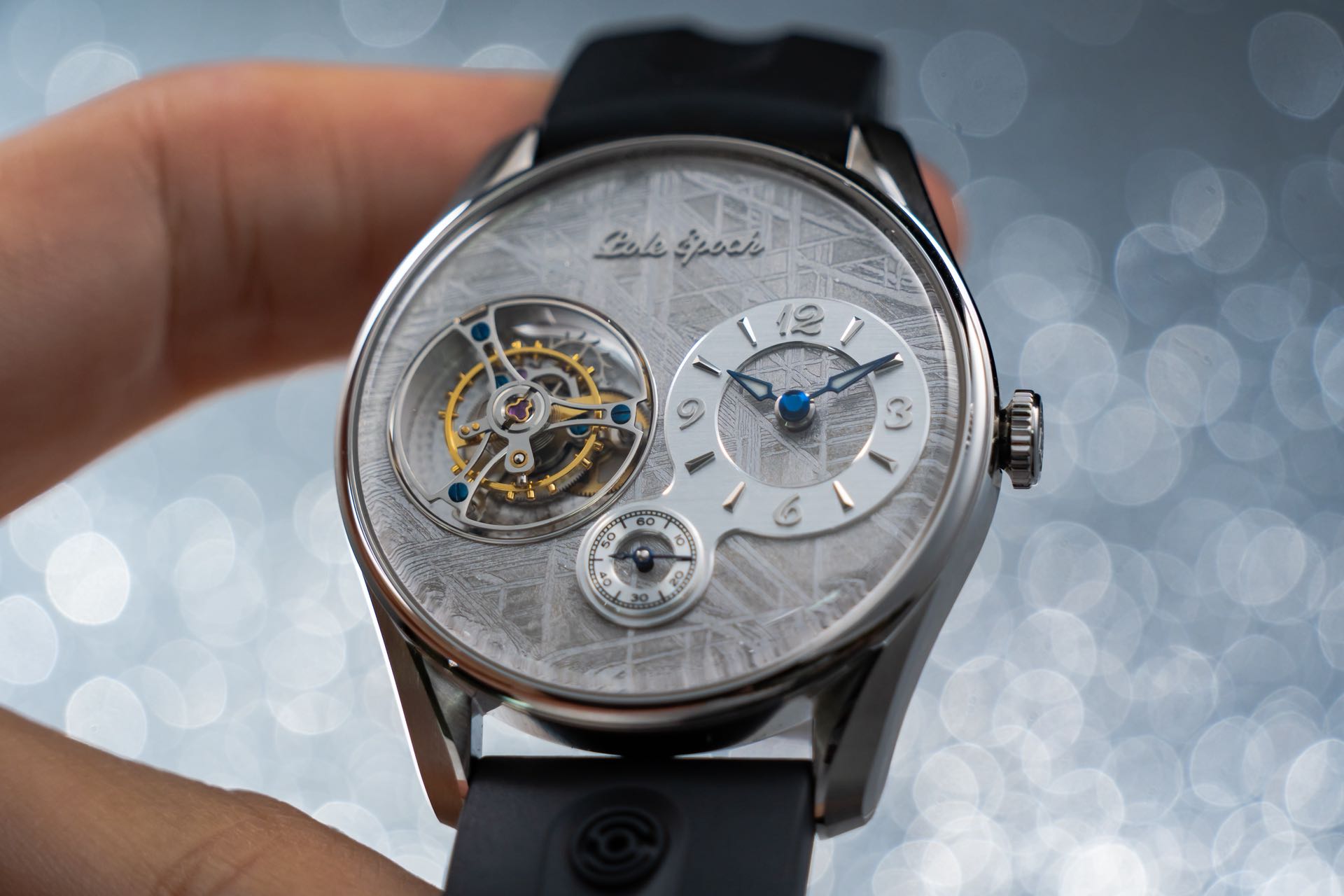 Jichen 008 Meteorite Men's Mec - Tourbillon Movement Watch reseña y precio