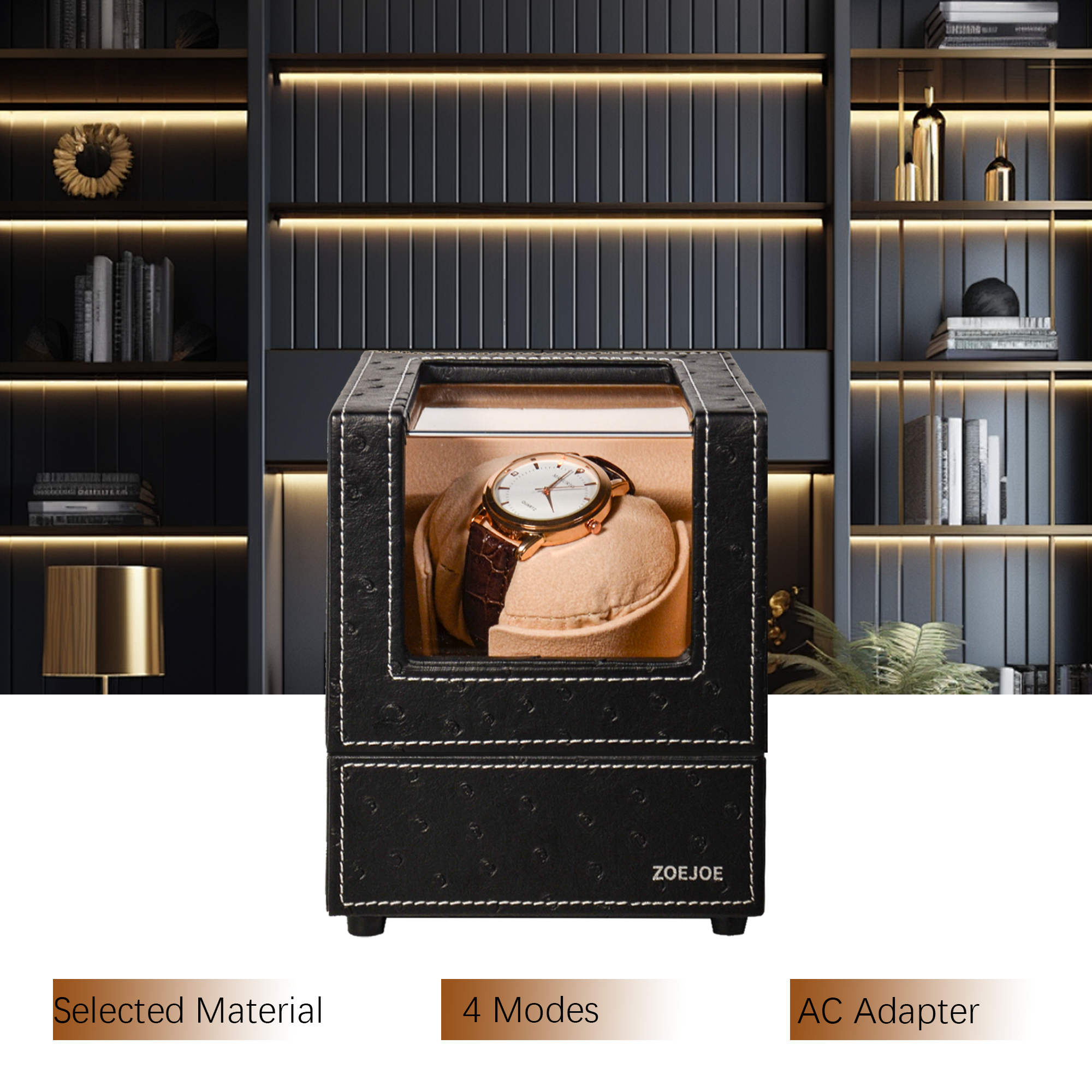 Watch Winder for Automatic Wat - Quiet Luxury Watch Men reseña y precio