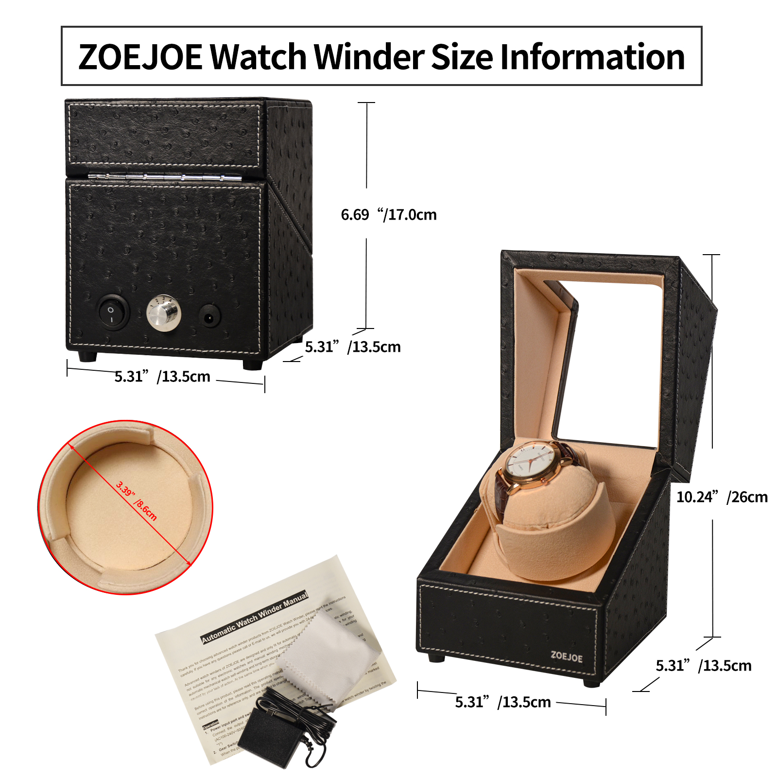 Watch Winder for Automatic Wat - Quiet Luxury Watch Men reseña y precio