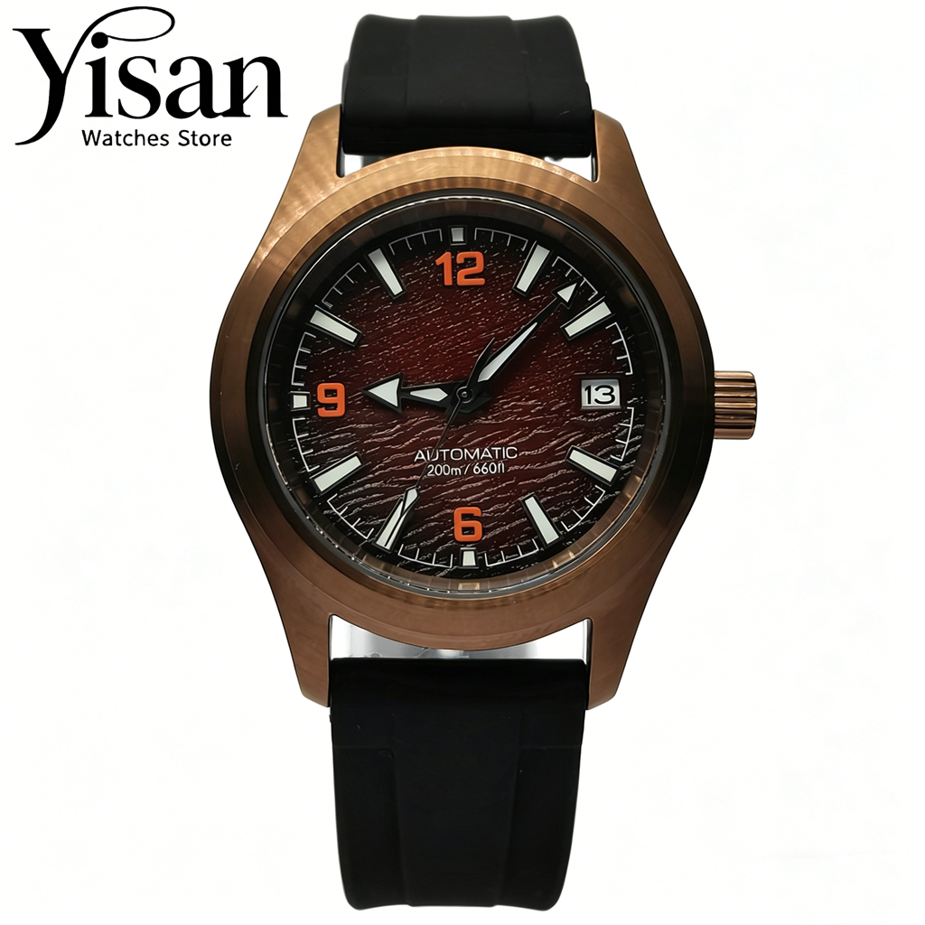 36mm 39mm NH35 automatic movem - Luxury Watch Black reseña y precio