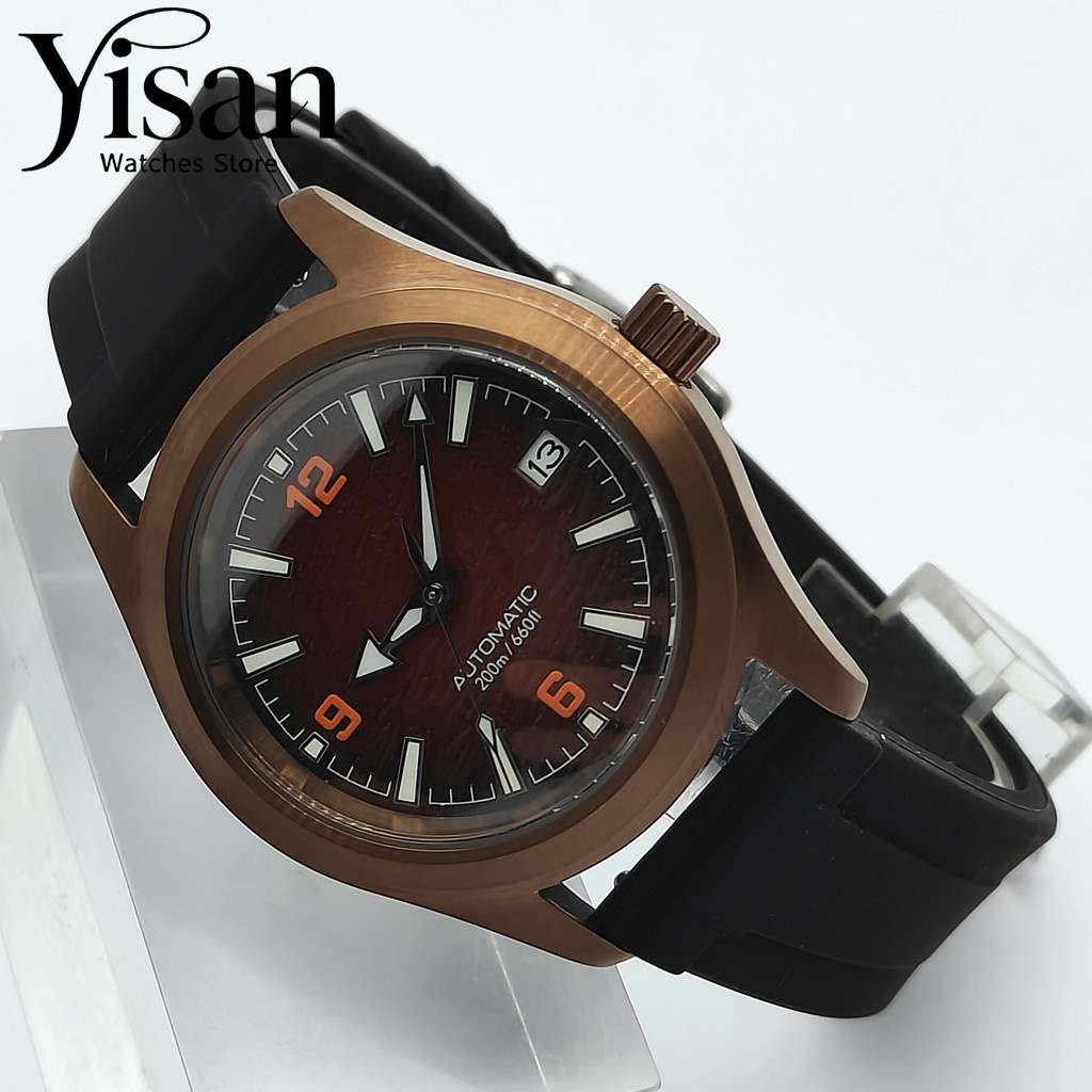 36mm 39mm NH35 automatic movem - Luxury Watch Black reseña y precio
