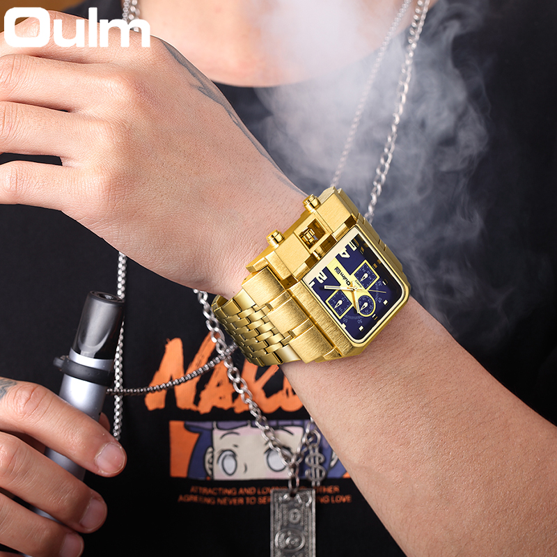 Oulm 3364 Luxury Brand Men's W - Luxury Watch Zone reseña y precio