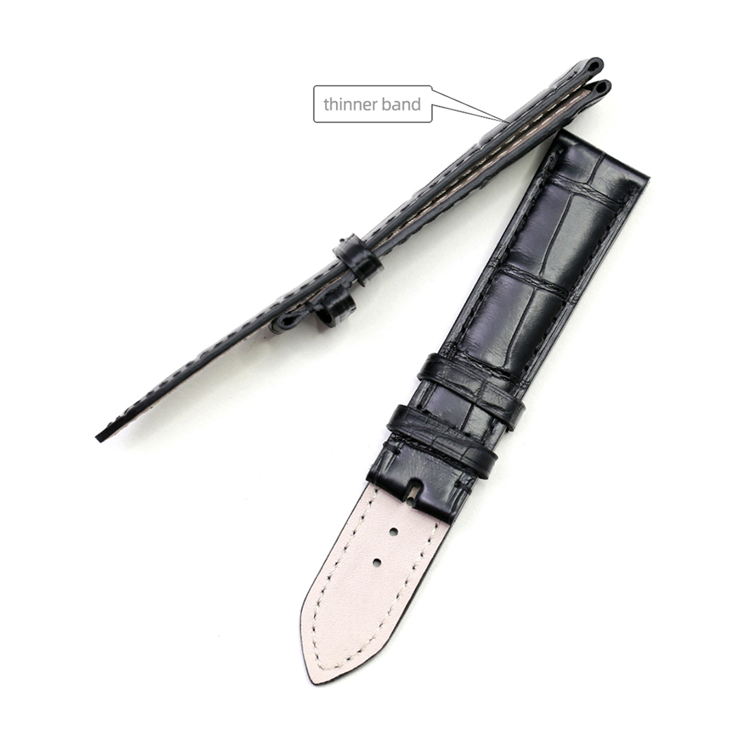 PESNO Crocodile Leather Black  - Luxury Watch Jaeger Lecoultre reseña y precio