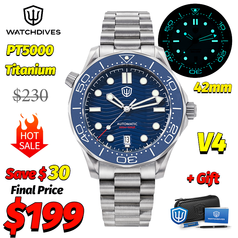 Watchdives WD007 V4 007 NTTD M - Luxury Watch Life reseña y precio