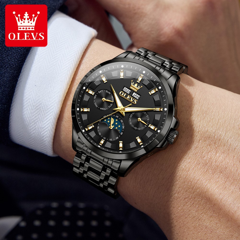 OLEVS 7070 Automatic Watch Men - Luxury Watch Zone reseña y precio