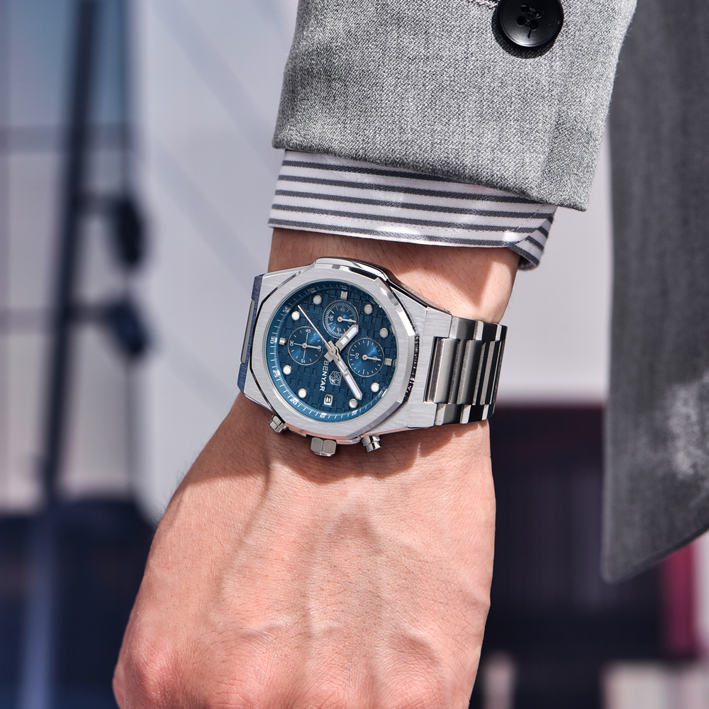 2025 New BENYAR Men's Watches  - Luxury Watch Life reseña y precio