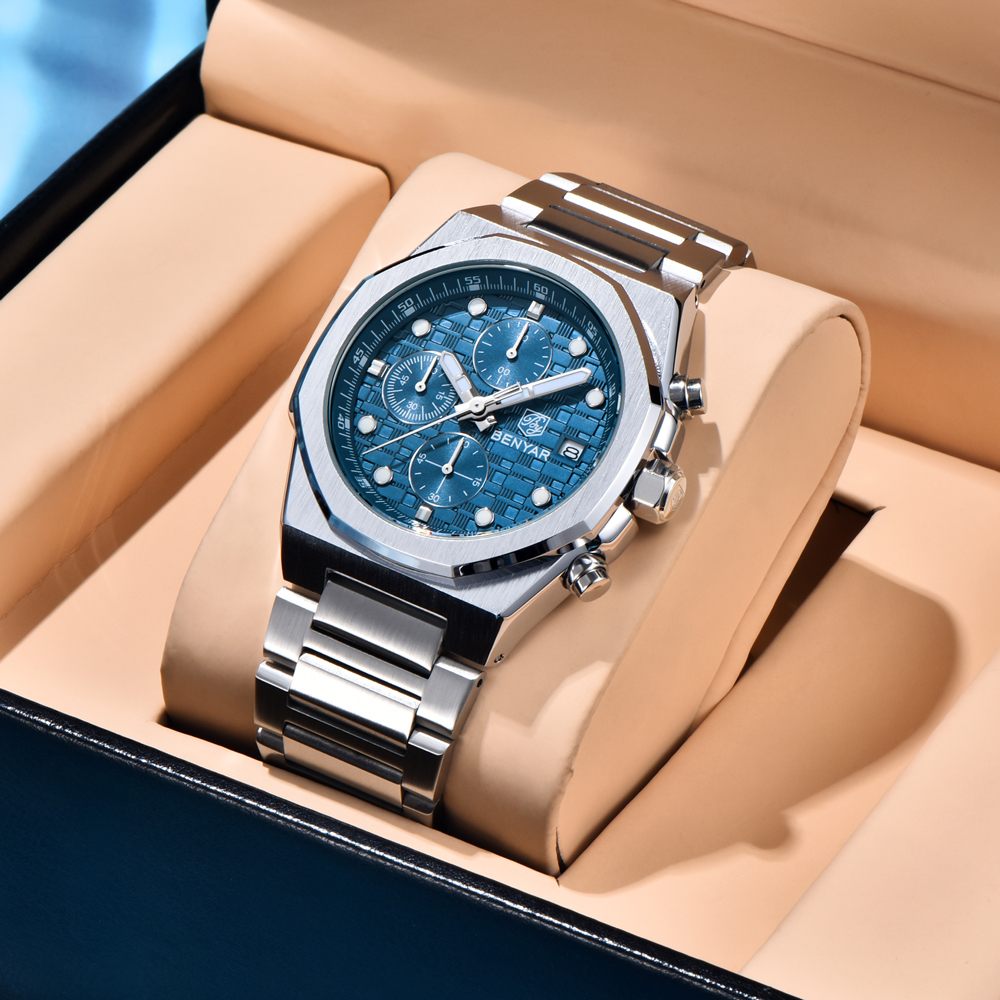 2025 New BENYAR Men's Watches  - Luxury Watch Life reseña y precio