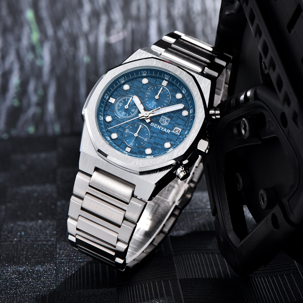 2025 New BENYAR Men's Watches  - Luxury Watch Life reseña y precio