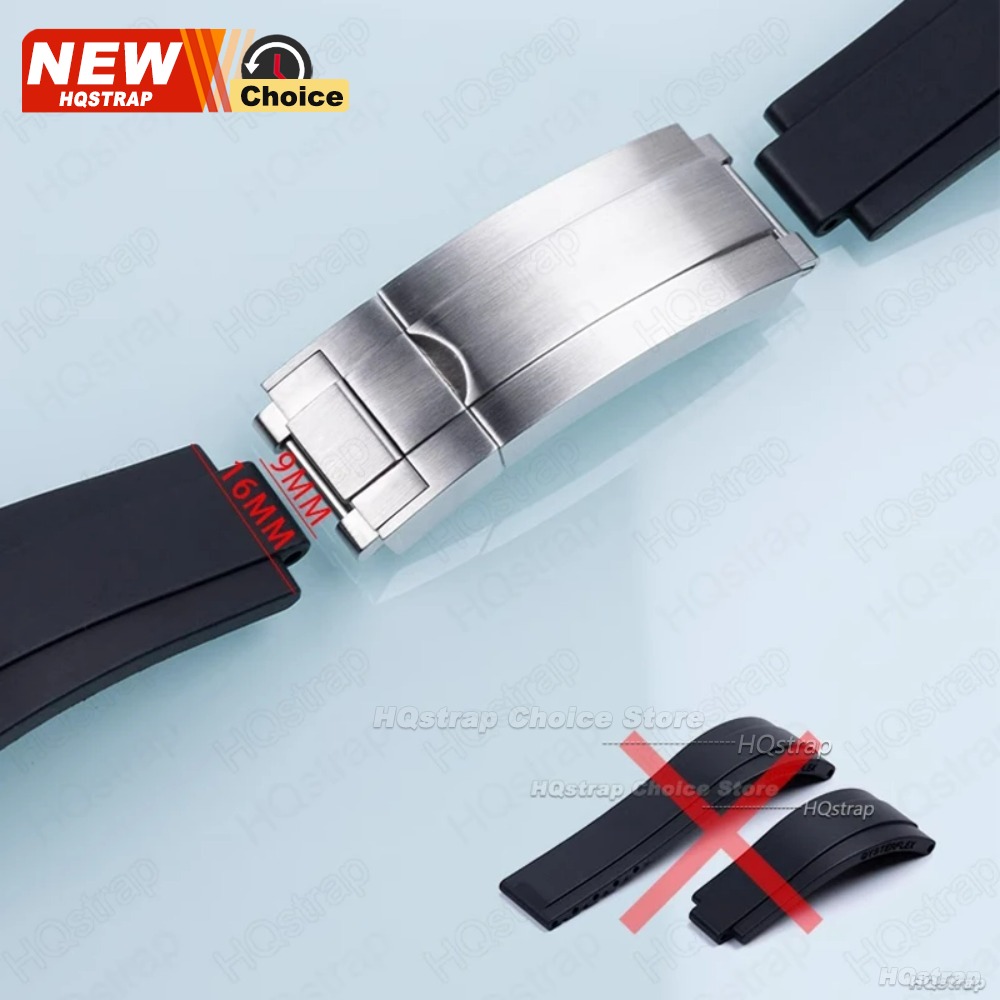 9mmx9mm Folding Buckle for Rol - Luxury Watch Black reseña y precio