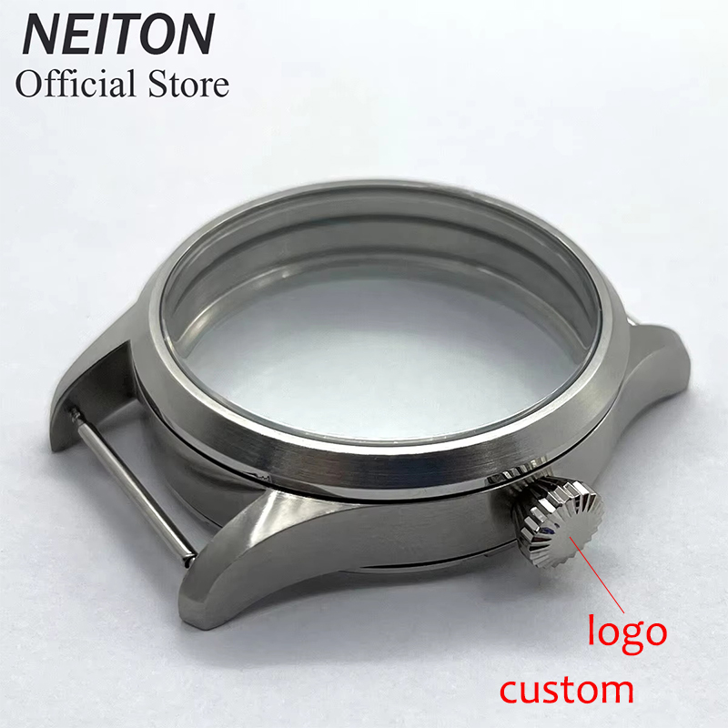 NEITON 42mm Manual Watch Case  - Luxury Watch Black reseña y precio