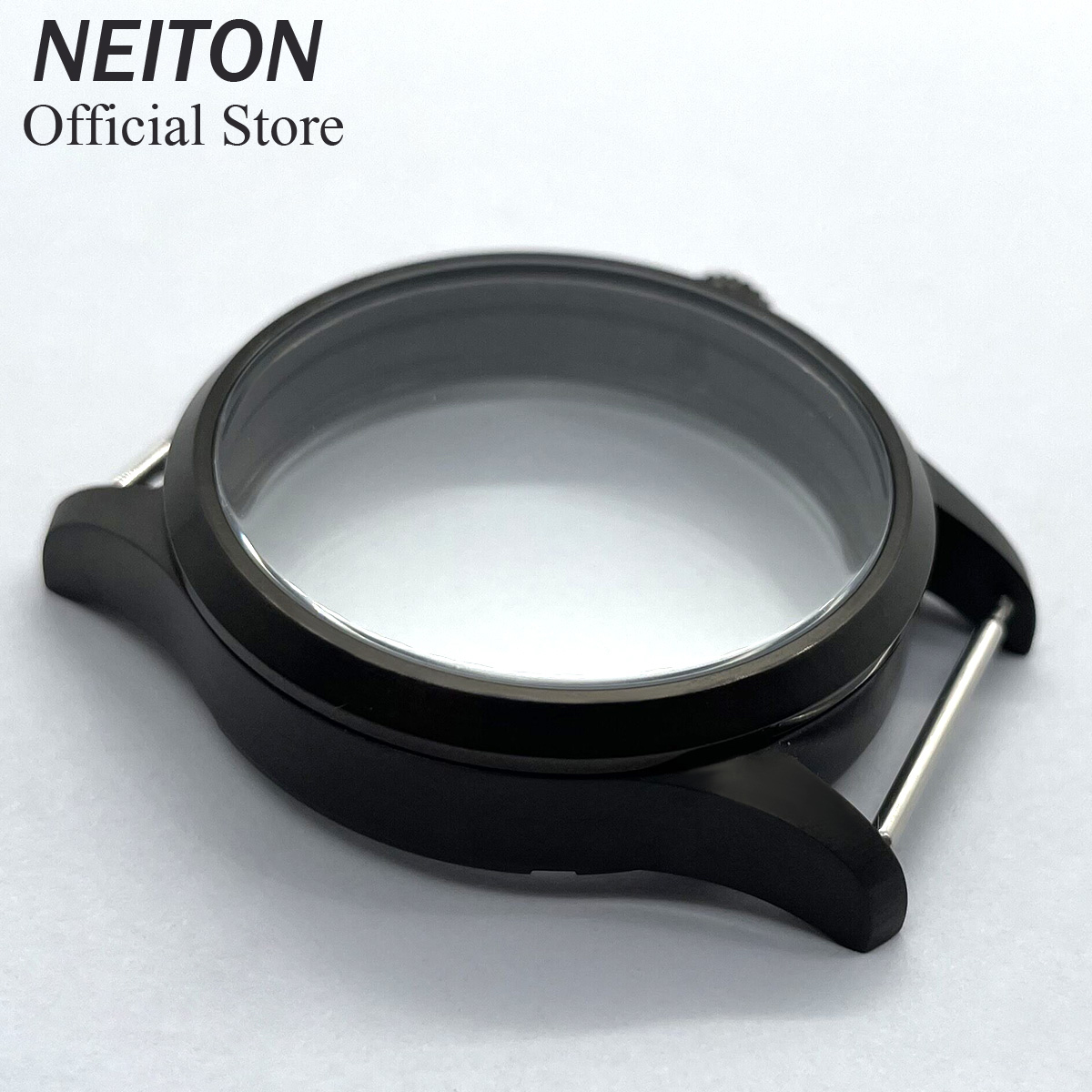 NEITON 42mm Manual Watch Case  - Luxury Watch Black reseña y precio
