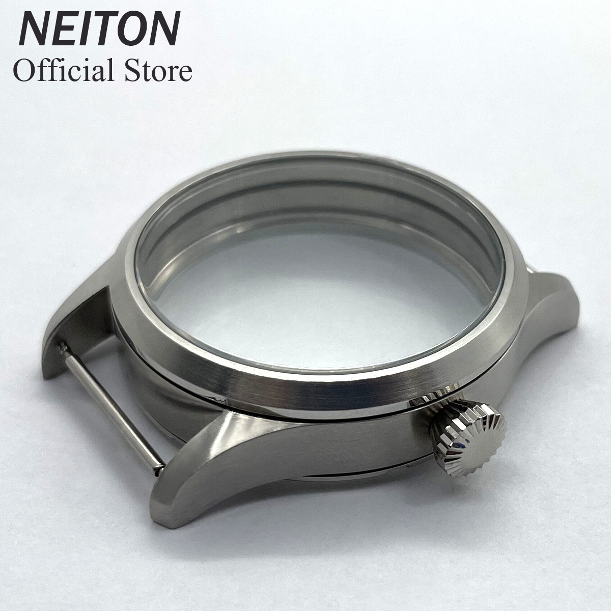 NEITON 42mm Manual Watch Case  - Luxury Watch Black reseña y precio