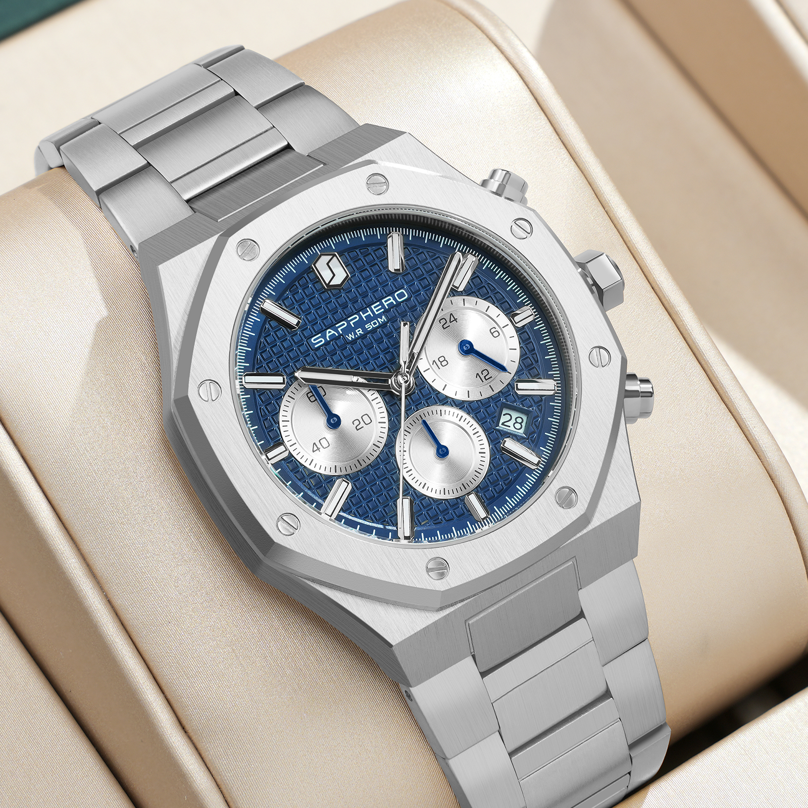 SAPPHERO Men's Watch Waterproo - Luxury Watch Ap reseña y precio