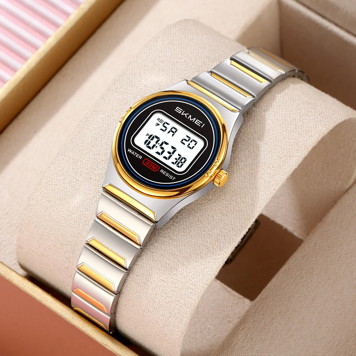 SKMEI 2338 Watch Small Digital - Minute Repeater Watch reseña y precio