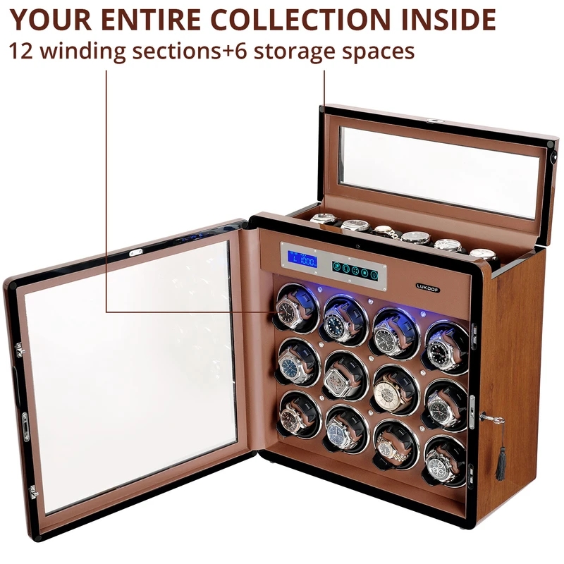 Watch Winder Safe Box Cabinet  - Luxury Watch In Usa reseña y precio