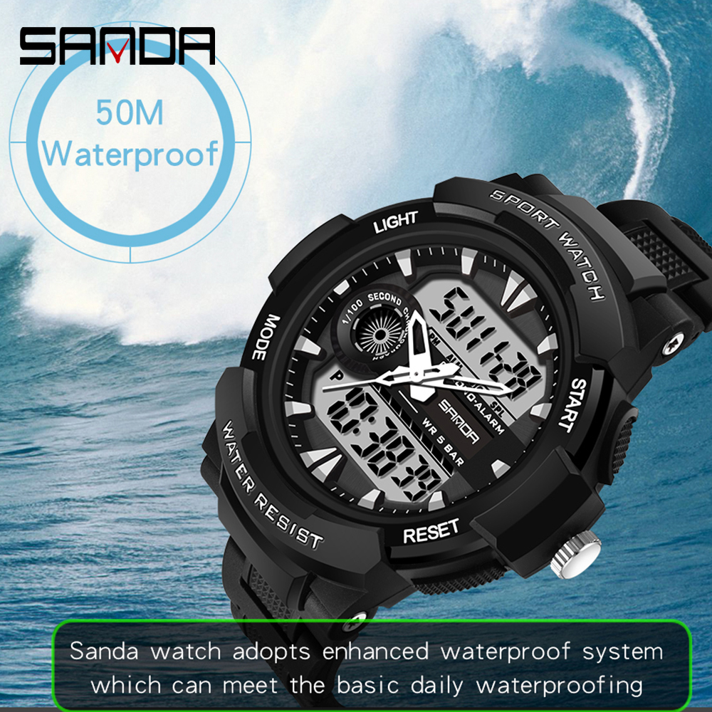 SANDA 6002 Luxury Dual Display - Luxury Watch Zone reseña y precio