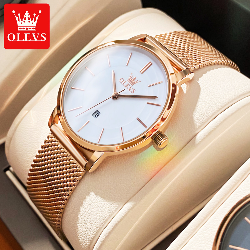 OLEVS Watches For Women Quartz - Luxury Watch Organizer reseña y precio