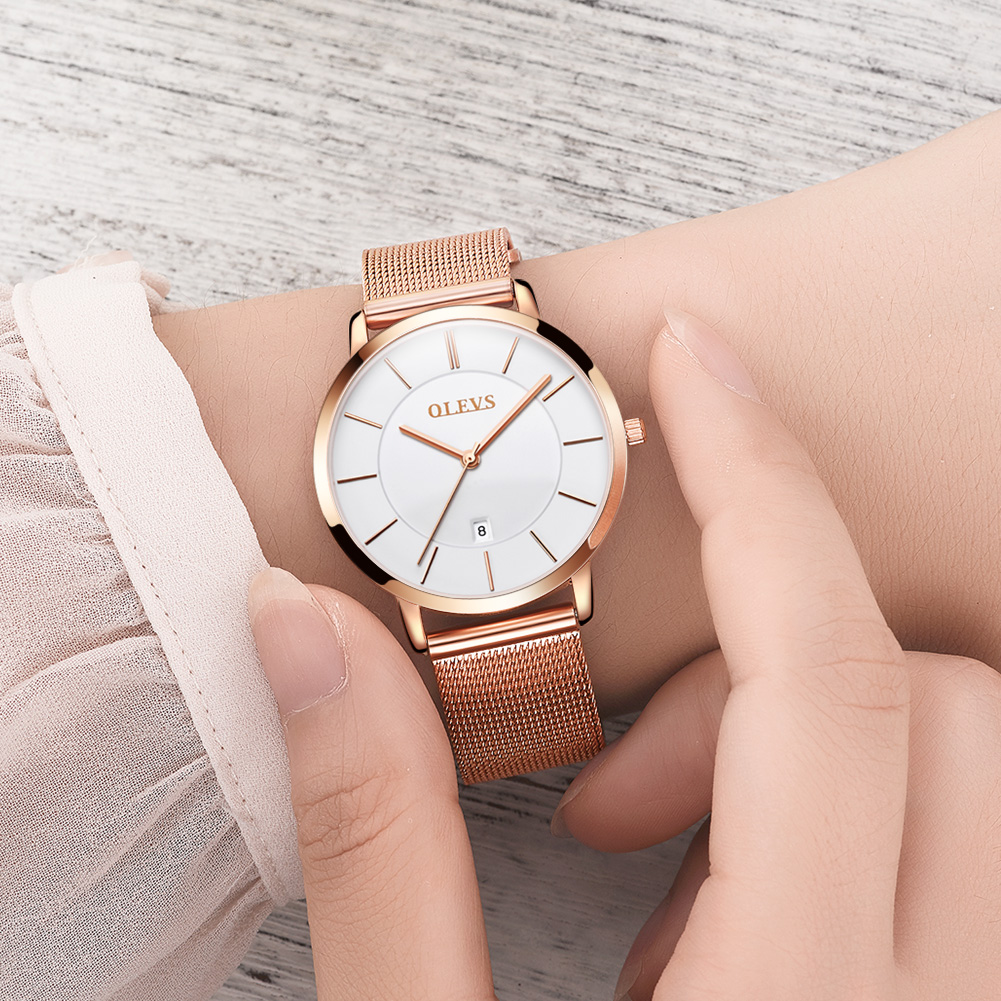 OLEVS Watches For Women Quartz - Luxury Watch Organizer reseña y precio