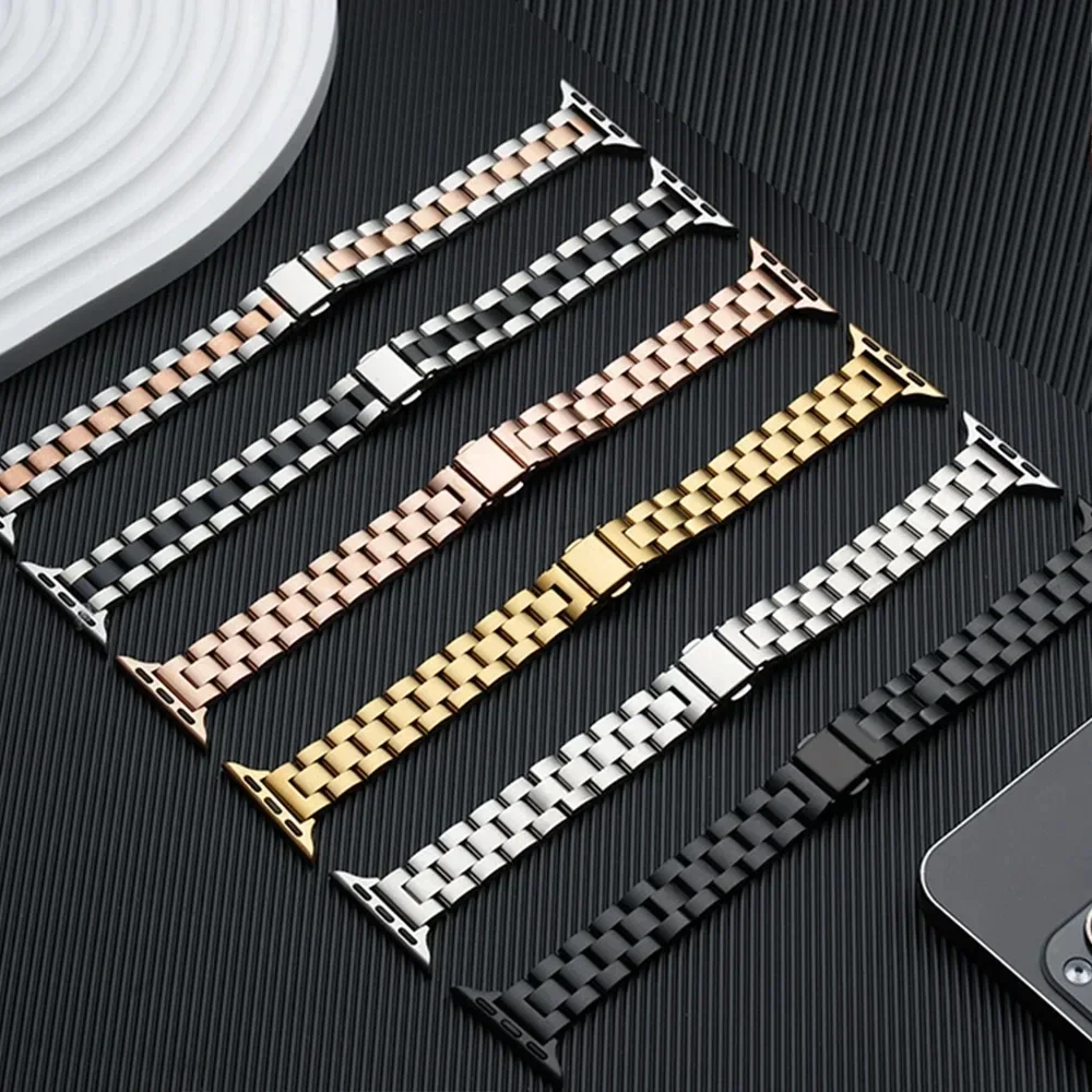 Slim Metal Stainless Steel Str - Luxury Watch Ap reseña y precio