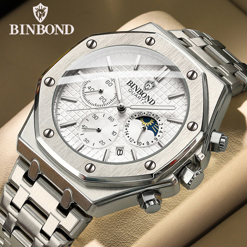 BINBOND Quality Men Watch Luxu - Luxury Watch Ap reseña y precio
