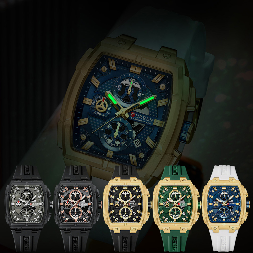 CURREN Luxury Vintage Watch fo - Luxury Watch Life reseña y precio