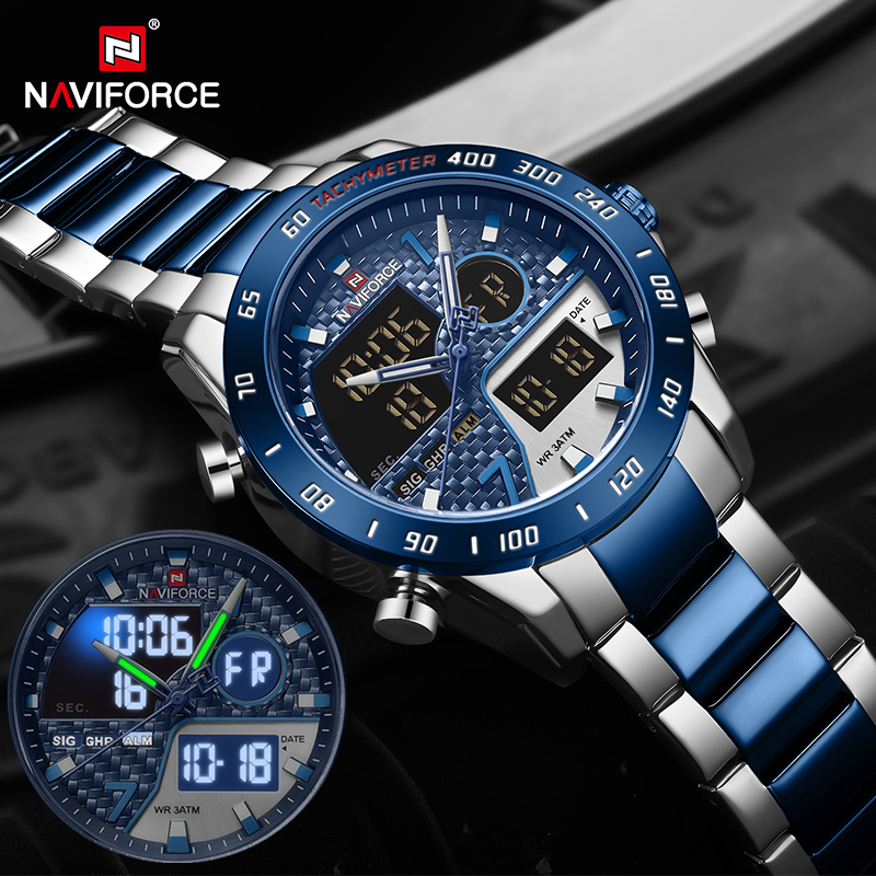 NAVIFORCE Digital Watches for  - Luxury Watch Zone reseña y precio