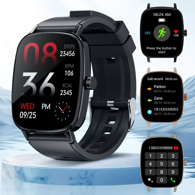 Electronic Smartwatches Wirele - Luxury Watch On Rubber Strap reseña y precio