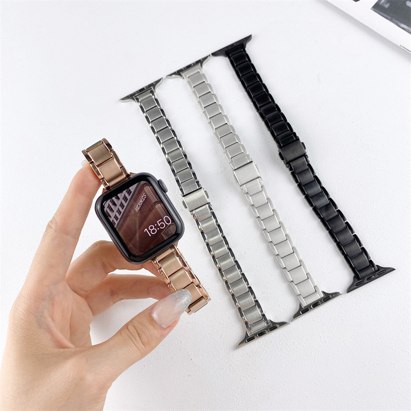 Slim Metal Band For Apple Watc - Luxury Watch Ap reseña y precio