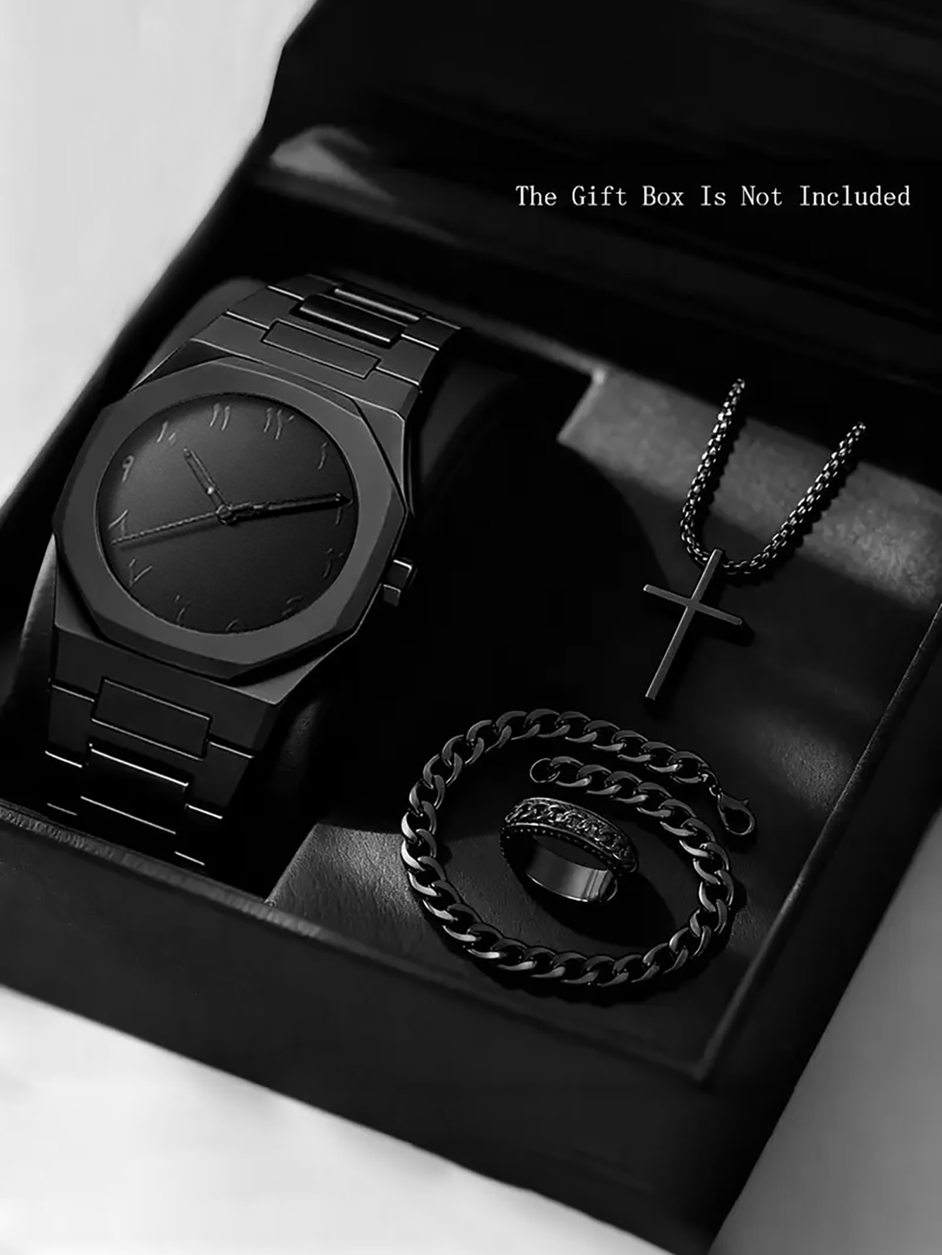 Men's quartz watch and bracele - Luxury Watch Ap reseña y precio