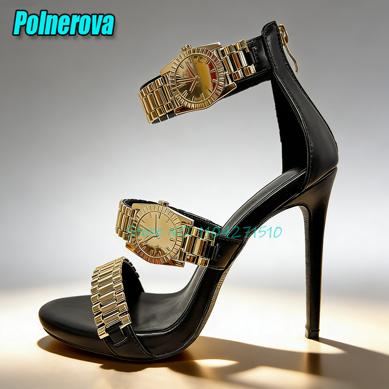 Women's Silver Golden Watch St - Luxury Watch On Rubber Strap reseña y precio