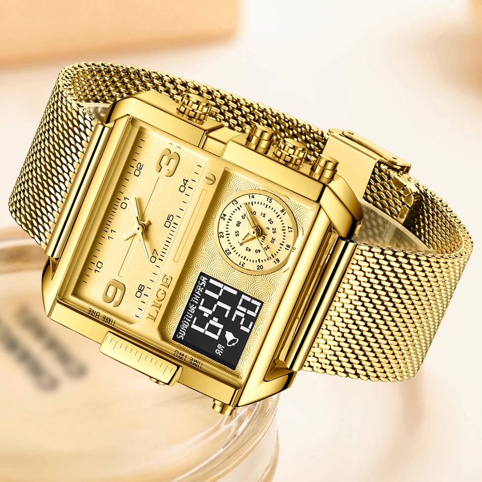 LIGE 2026 Fashion Dual Display - Luxury Watch Zone reseña y precio
