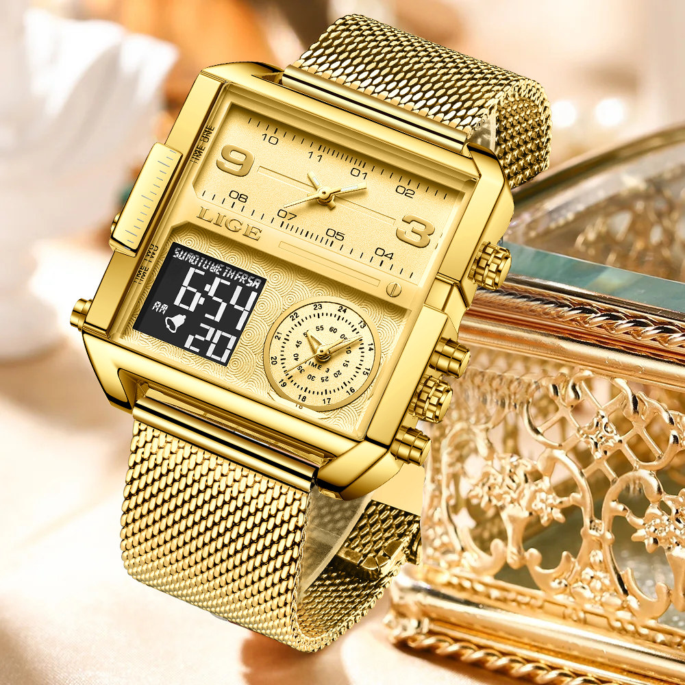 LIGE 2026 Fashion Dual Display - Luxury Watch Zone reseña y precio