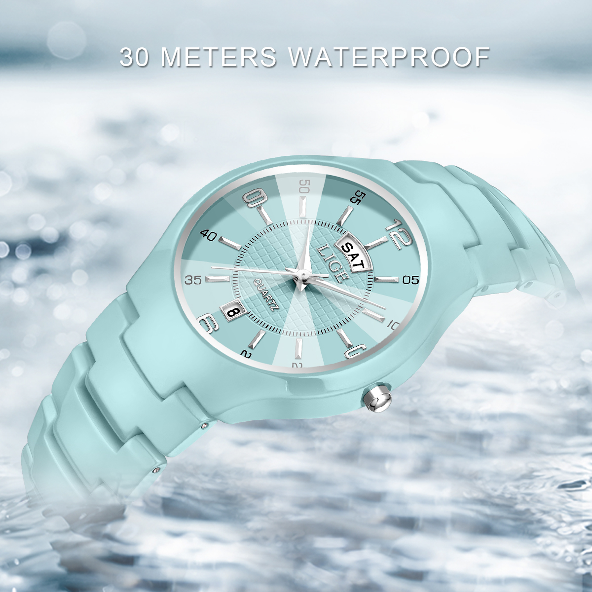 LIGE Luxury Elegant Quartz Wom - Luxury Watch In Usa reseña y precio