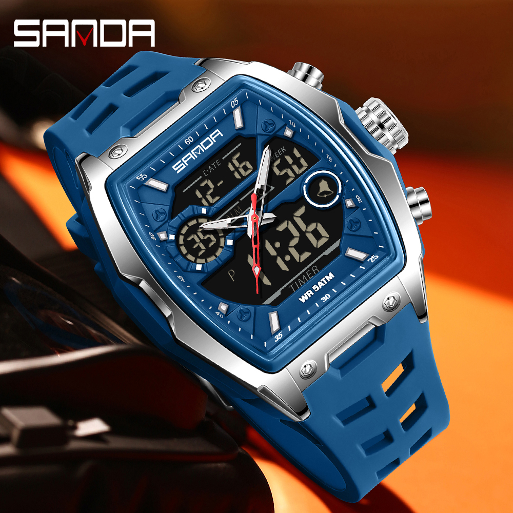 Sanda 6235 Top Brand Men Elect - Minute Repeater Watch reseña y precio